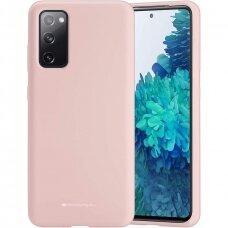 Dėklas Mercury Silicone Case Samsung G780 S20 FE rožinio smėlio