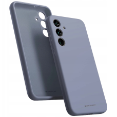 Dėklas Mercury Silikoninis Dėklas Samsung S938 S25 Ultra levandos pilka