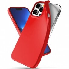 Dėklas Mercury Soft Jelly Case Apple iPhone 14 Pro Max raudonas