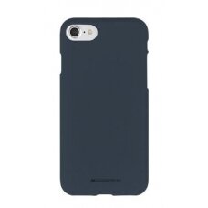 Dėklas Mercury Soft Jelly Case Apple iPhone 14 tamsiai mėlynas