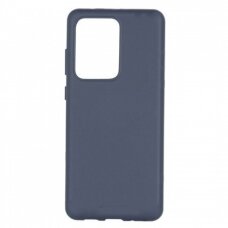 Dėklas Mercury Soft Jelly Case Samsung G988 S20 Ultra Tamsiai Mėlynas