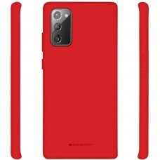 Dėklas Mercury Soft Jelly Case Samsung N980 Note 20 raudonas