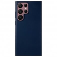 Dėklas Mercury Soft Jelly Case Samsung S928 S24 Ultra tamsiai mėlynas
