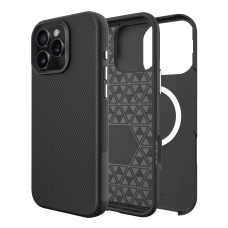 Dėklas Perfectionists Triangle Mag Case Apple iPhone 15 Pro juodas