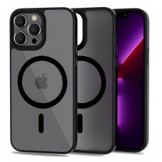 iPhone 13 Pro Reach Matte MagSafe dėklas – juodas