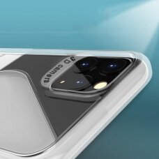 Dėklas S-Case Flexible skirta Samsung Galaxy M21 Skaidrus