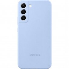 Dėklas Samsung Silicone Cover Rubber Silicone Cover Samsung Galaxy S22 Mėlynas (EF-PS901TLEGWW)