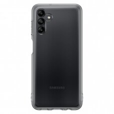 Dėklas Samsung Soft Clear Cover Samsung Galaxy A04s Juodas (EF-QA047TBEGWW)