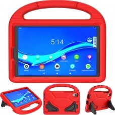 Dėklas Shockproof Kids Samsung X200/X205 Tab A8 10.5 2021 raudonas