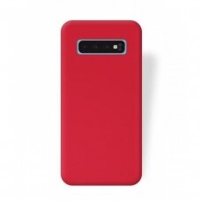 Dėklas Silicone Cover Samsung G973 S10 Raudonas