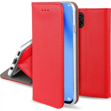Dėklas Smart Magnet Samsung A226 A22 5G raudonas