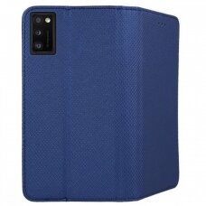 Dėklas Smart Magnet Samsung A41 Tamsiai Mėlynas