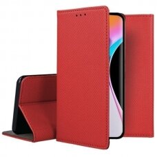 Dėklas Smart Magnet Samsung A536 A53 5G raudonas