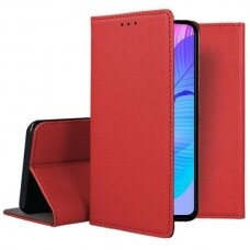 Dėklas Smart Magnet Samsung Galaxy A34 5G raudonas