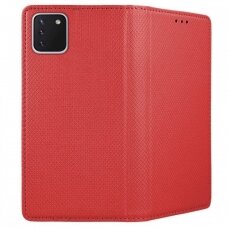 Dėklas Smart Magnet Samsung S10 Lite/A91 Raudonas