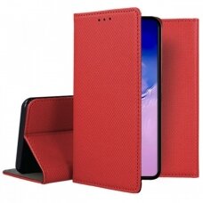 Dėklas Smart Magnet Samsung S10 Lite/A91 Raudonas
