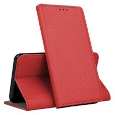 Atverčiamas dėklas Smart Magnet Samsung S21 FE raudonas