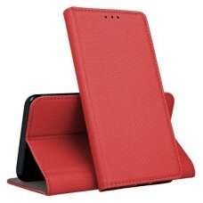 Dėklas Smart Magnet Samsung S21 Ultra/S30 Ultra raudonas