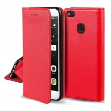 Dėklas Smart Magnet Xiaomi 12 Pro raudonas