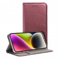 Dėklas Smart Magnetic Xiaomi Redmi Note 12 Pro 5G/Poco X5 Pro 5G bordo