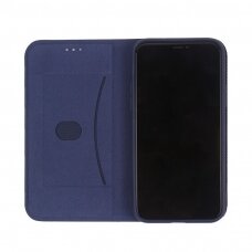 Dėklas Smart Senso Xiaomi 11T/11T Pro tamsiai mėlynas