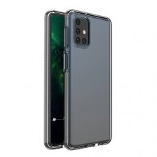 Dėklas Spring Case silikoninis Samsung Galaxy M51 Juodas UGLX912