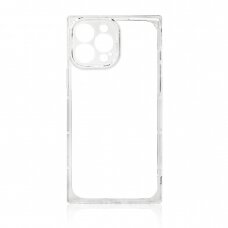 Dėklas Square Clear Case for iPhone 13 Pro Max Skaidrus