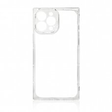 Dėklas Square Clear Case for iPhone 13 Pro Skaidrus