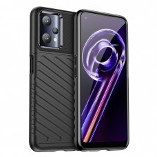 Dėklas Thunder Case armored Realme 9 Pro Juodas