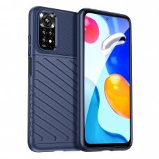 Dėklas Thunder Case Flexible Xiaomi Redmi Note 11 Pro + 5G / 11 Pro 5G / 11 Pro Mėlynas VRX8831