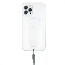 Dėklas Uniq Heldro iPhone 12 Pro Max 6,7" Baltas Antimicrobial