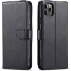 Dėklas Wallet Case Apple iPhone 11 juodas