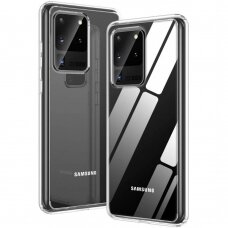 Dėklas X-Level Antislip/O2 Samsung G988 S20 Ultra/S11 Plus Skaidrus