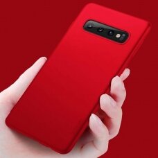 Dėklas X-Level Guardian Samsung G975 S10 Plus Raudonas