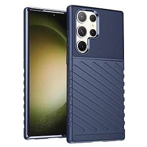 Dėklas Thunder Case Samsung Galaxy S23 Ultra mėlynas Dėklas Thunder Case Samsung Galaxy S23 Ultra mėlynas