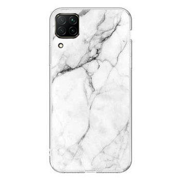 Dėklas Wozinsky Marble Samsung Galaxy A22 4G Baltas