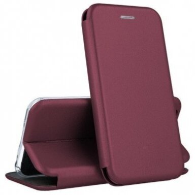 Dėklas Book Elegance Samsung J330 J3 2017 Bordo Dėklas Book Elegance Samsung J330 J3 2017 Bordo