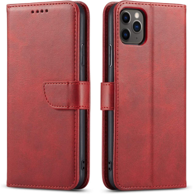 Dėklas Wallet Case Samsung A525 A52 4G/A526 A52 5G/A528 A52s 5G raudonas Dėklas Wallet Case Samsung A525 A52 4G/A526 A52 5G/A528 A52s 5G raudonas