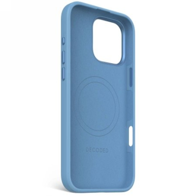 Silikoninis dėklas Decoded AntiMicrobial MagSafe iPhone 16 Pro Max - Mėlynas 2 Silikoninis dėklas Decoded AntiMicrobial MagSafe iPhone 16 Pro Max - Mėlynas 2