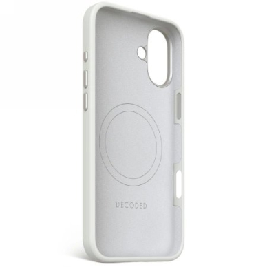 Silikoninis dėklas Decoded AntiMicrobial MagSafe iPhone 16 Plus - pilkas 2 Silikoninis dėklas Decoded AntiMicrobial MagSafe iPhone 16 Plus - pilkas 2