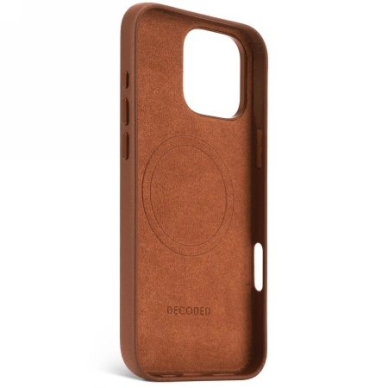 Decoded Odinis Backcover Dėklas with MagSafe skirtas iPhone 16 Pro Max - Rudas 1
