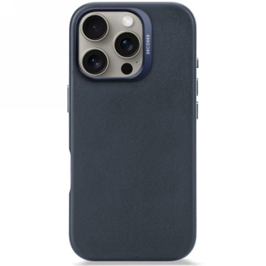 Decoded Odinis Backcover MagSafe Dėklas skirtas iPhone 16 Pro - navy Mėlynas