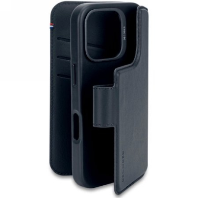 Decoded Leather Detachable Wallet MagSafe Atverčiamas dėklas iPhone 16 Pro - Mėlynas 2 Decoded Leather Detachable Wallet MagSafe Atverčiamas dėklas iPhone 16 Pro - Mėlynas 2