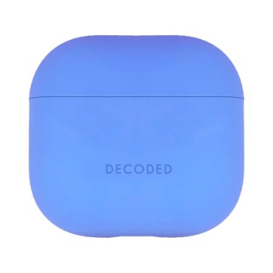 Decoded Silikoninis Aircase skirtas AirPods 4 - Mėlynas Decoded Silikoninis Aircase skirtas AirPods 4 - Mėlynas