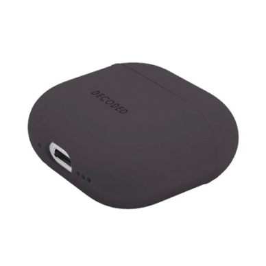 Decoded Silikoninis Aircase skirtas AirPods 4 - graphite 1 Decoded Silikoninis Aircase skirtas AirPods 4 - graphite 1