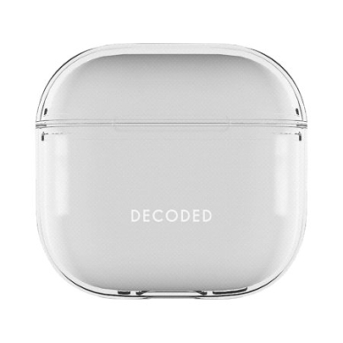 Decoded Silikoninis Aircase skirtas AirPods 4 - Permatomas