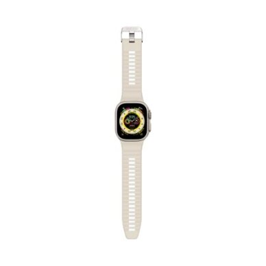 Apple Watch 42 / 44 / 45 / 49 mm Decoded Ultra Traction dirželis – baltas 1
