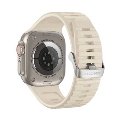 Apple Watch 42 / 44 / 45 / 49 mm Decoded Ultra Traction dirželis – baltas