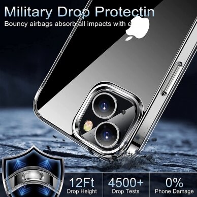 Dėklas 3MK Clear Case 1,2mm Apple iPhone 13 mini  3