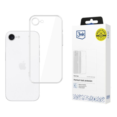 Dėklas 3MK Clear Dėklas 1,2mm Apple iPhone 16e Dėklas 3MK Clear Dėklas 1,2mm Apple iPhone 16e